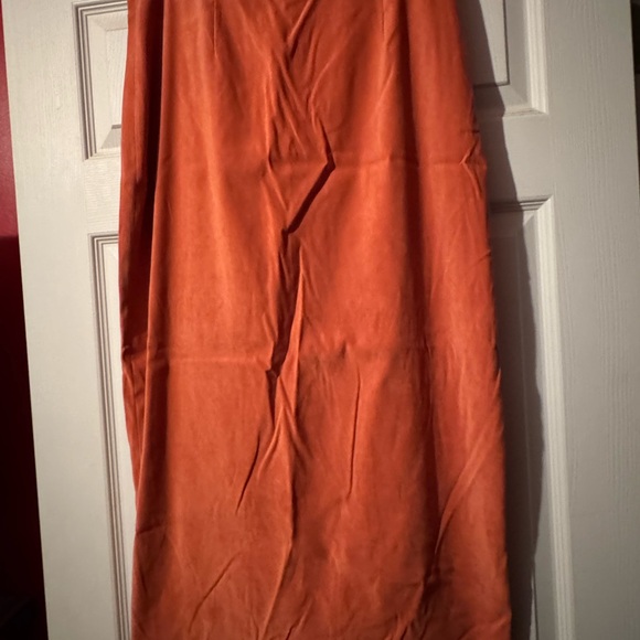 Studio C Orange Skirt Set - Picture 3 of 4